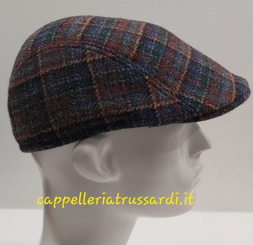 Coppola berretto quadri blu - coppola,