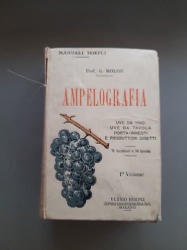 Manuali hoepli ampelografia - manuali,