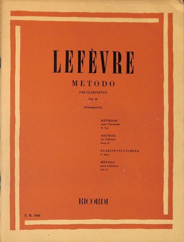 Metodo per clarinetto vol - metodo, clarinetto.