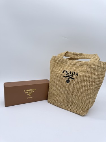 Prada profumo paglia rafia - prada, di