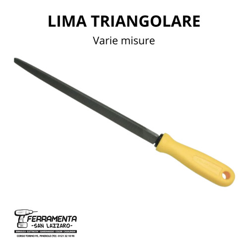 Lima per ferro - per, triangolare