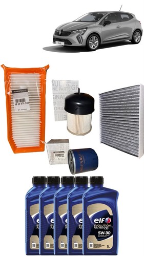 Kit tagliando renault - clio, 1.5