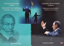 L'ORFEO Monteverdi DVD Rinaldo Alessandrini Teatro Scala Opera Classica 2 Dischi
