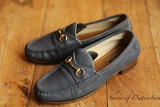 Mocassini gucci blu - mocassini,