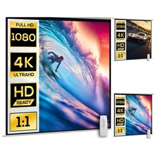 HOMCOM Schermo Proiezione