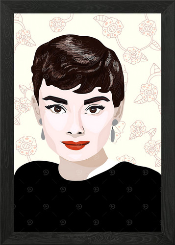 Audrey hepburn ritratto con - ritratto,