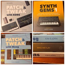 3 BOOKS KEYBOARD/SYNTH Patch &