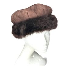 Cappello donna vintage pelle