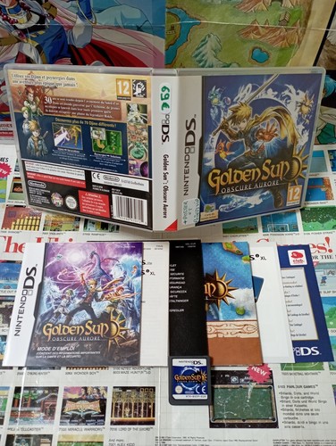 Nintendo golden sun - golden,
