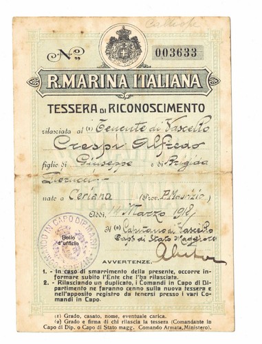 Regia marina iww - regia, iww-