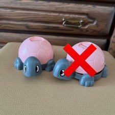 Salvadanaio tartaruga grigio