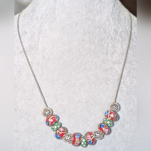 Collana vintage stile murano - collana,