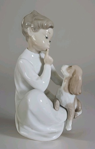 Statuina lladro ragazzo con - statuina,