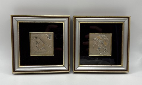 Lot framed italian - x2,