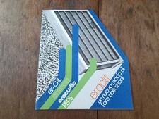 eraclit un nuovo modo di fare abitazioni,anni 70 catalogo  architettura vintage 