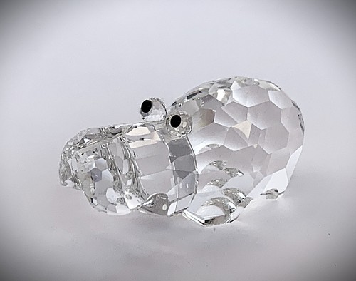 Swarovski ippopotamo grande - swarovski,