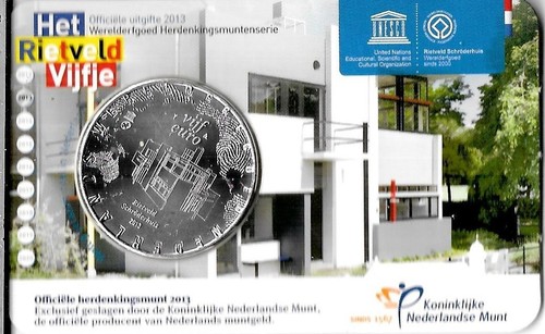 Coincard rietveld vijfje - coincard, vijfje"