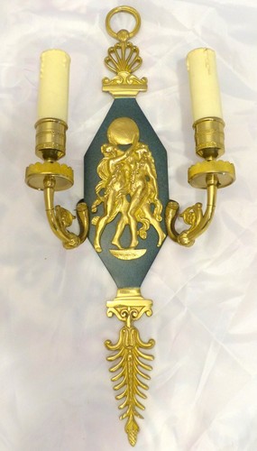 Lampada parete doppia - da,
