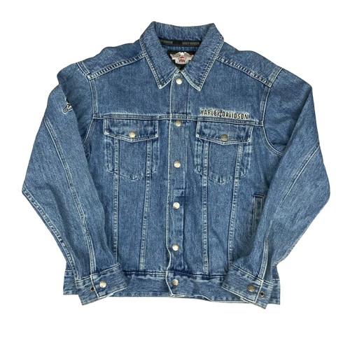 Y2k giacca denim blu ricamata - y2k,