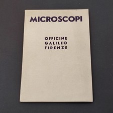 Catalogo microscopi officine