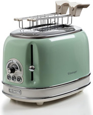 155 Tostapane Vintage 2 Fette Di Pane - Con Pinze - 6 Livelli Di Tostatura - 810