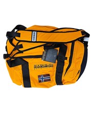 Borsone Napapijri Bering Travel Da Viaggio Unisex Poliestere Arancio