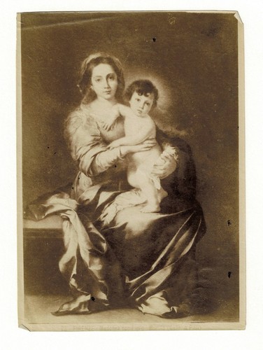 Foto stampa albumina - , madonna