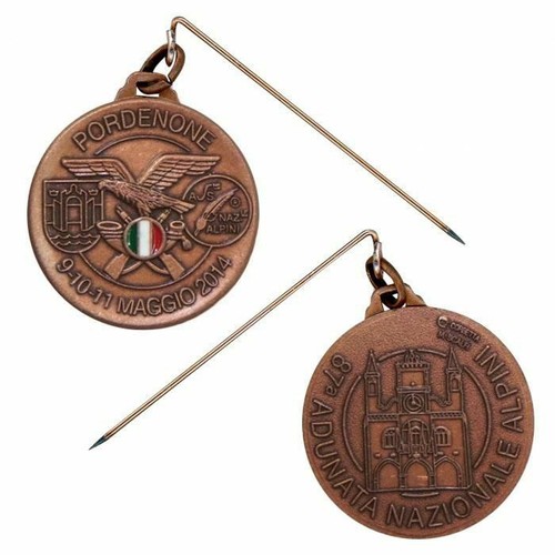 Medaglia con spilla - medaglia,