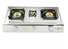 Fornello a gas in acciaio inox