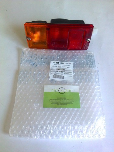 Complete rear light - rear,