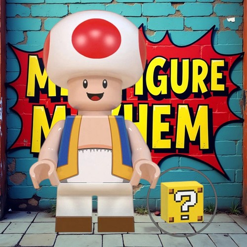 Super mario rospo minifigure - super,