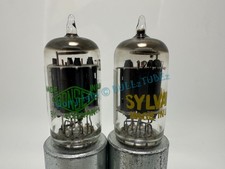 SYLVANIA 12AX7 Tubi piatti