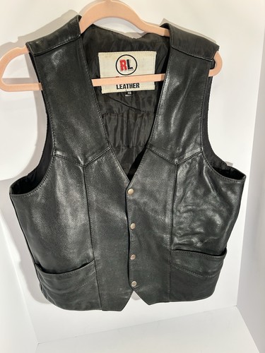 Gilet rockin pelle con - in,