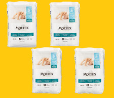 4 PACCHI DI MOLTEX PANNOLINI