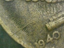 5 CENTESIMI 1940 ERRORE -