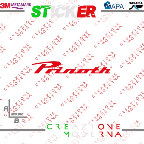 Adesivo sticker prinoth misure - adesivo,