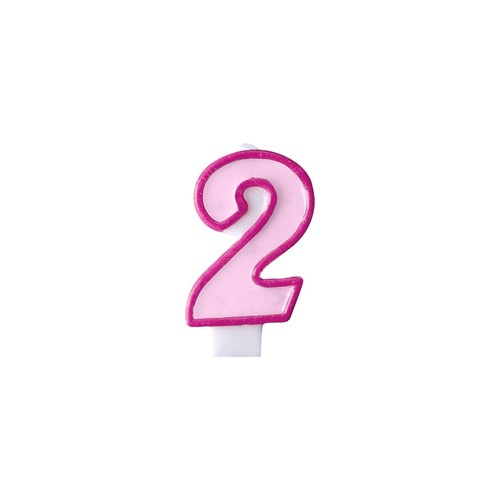 Candelina rosa numero - candelina, per