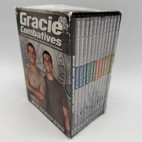 Gracie combatives dvd discs - gracie, 13