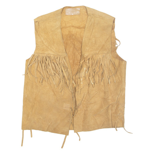 Gilet uomo pelle marrone - gilet, in