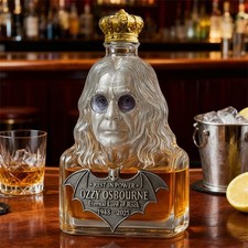 Ozzy Whiskey Bottle Osbourne