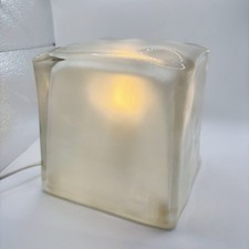 Vintage 90s ikea frosted glass - 90s,