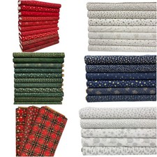 Tessuto Natalizio Metallizzato