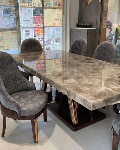 Elegante fumè quarzo - fumè, table