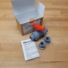 Nibco U51TB-V Valvola a sfera 1/2", CPVC/FKM - NUOVA