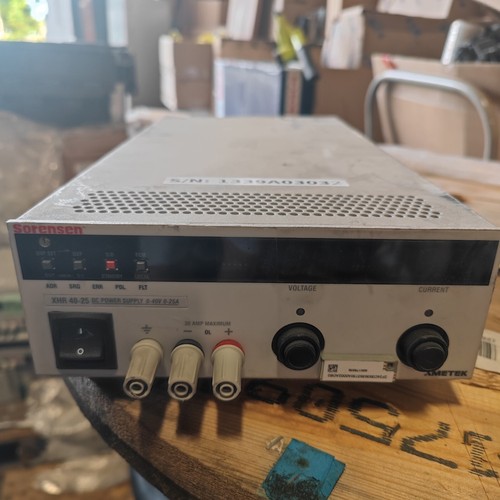 Ametek sorensen xhr40 m106 - sorensen,