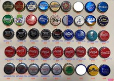 Chapa Kronkorken Capsule Bottle cap 1€ each Beer And Non Beer Spain Old Designs