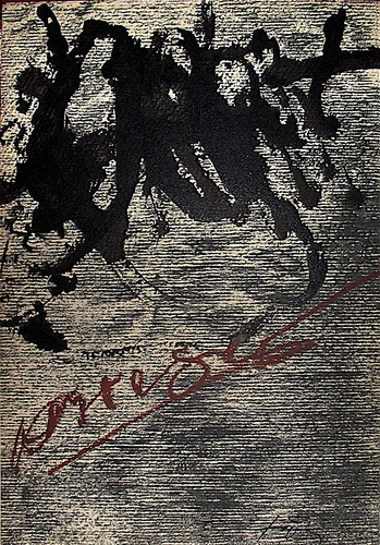 Antoni tapies lithographie - tapies,