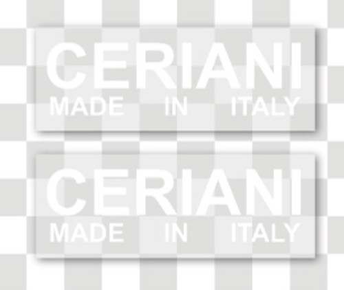 Stickers ceriani blanc - stickers,
