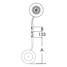 Osculati Ruote alaggio per