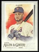 2020 Topps Allen & Ginter #195 Robinson Cano